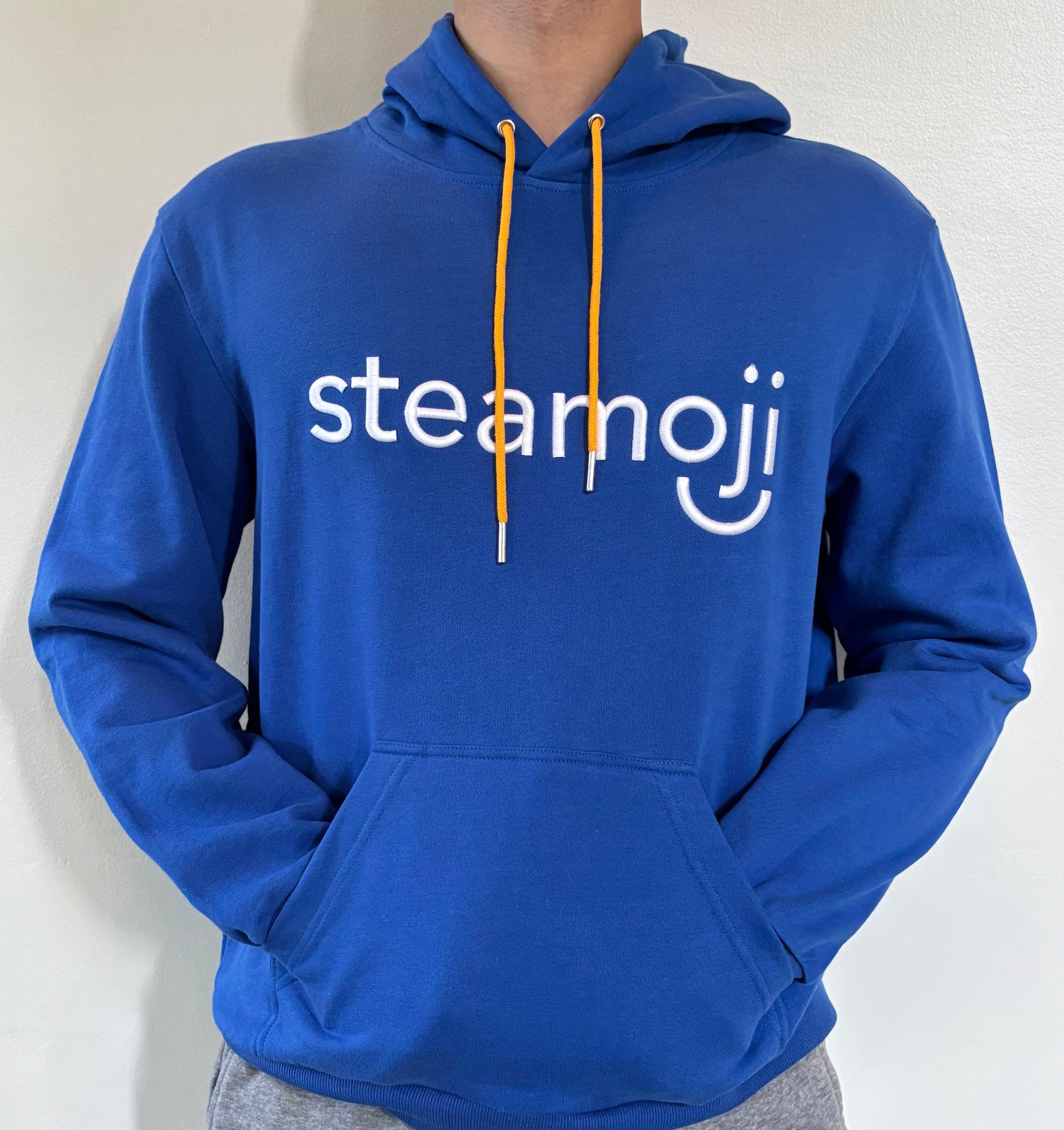 Steamoji Blue Hoodie