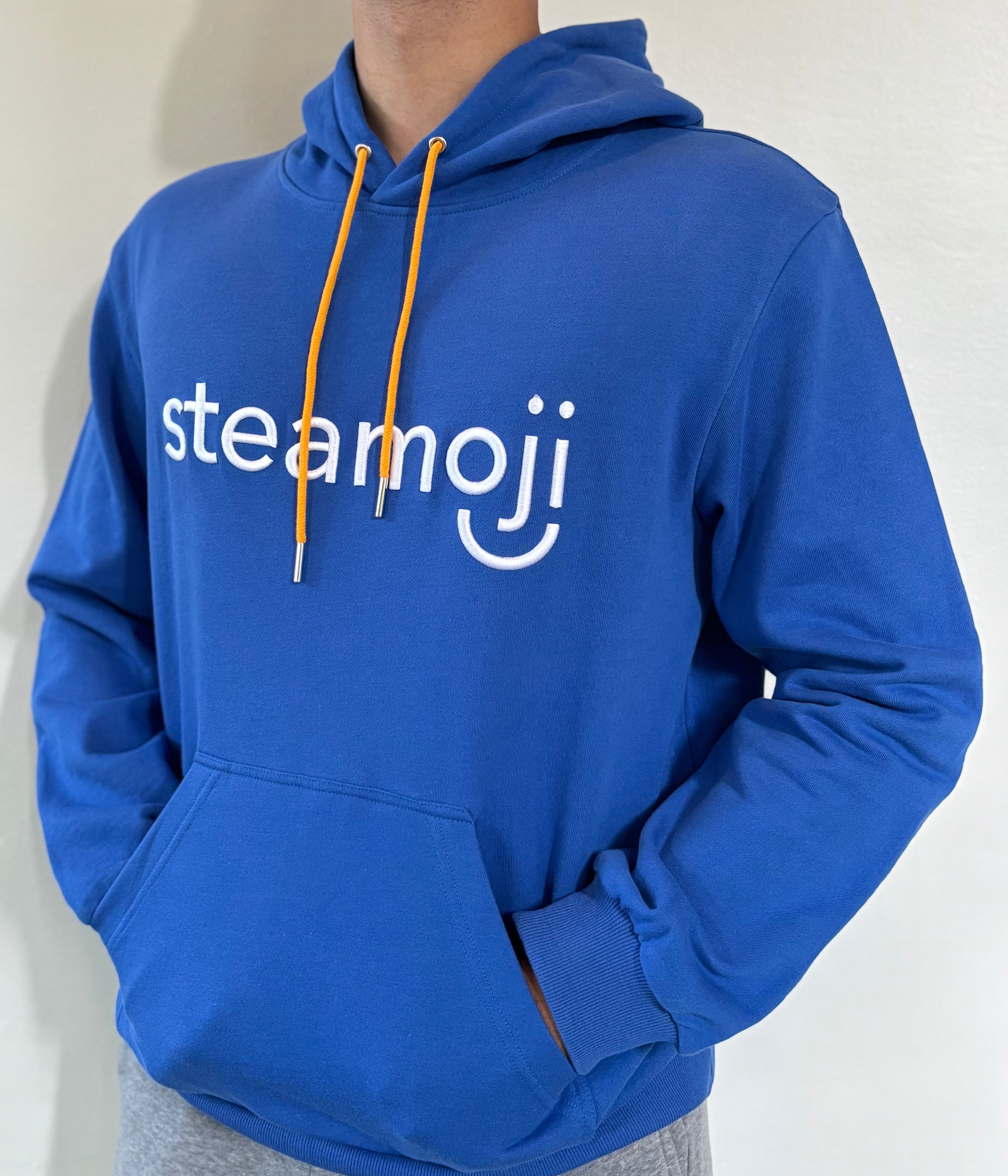 Steamoji Blue Hoodie