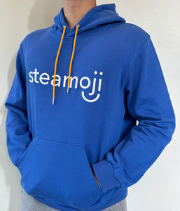 Steamoji Blue Hoodie